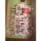 СПАРТАК МОСКВА РОССИЯ--календарик-2002