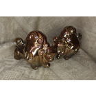 Статуэтки "Зубры" Минский фарфоровый завод Сорт 1