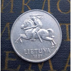 2 цента 1991 Литва #17