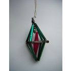 Ёлочная игрушка. Фонарик. Стеклярус.