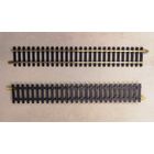 Рельс латунный L=204mm, "Fleischmann" #6001, 1шт, НО 1:87