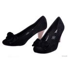 Туфли женские, экозамш, стелька из натуральной кожи, р-р 35-36 (маркировка 36)