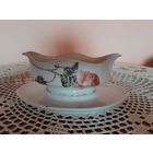 Соусник мануфактуры Розенталь, фарфор, деколь. 1922-1926гг