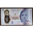 Шотландия 20 фунтов 2019 год Bank of Scotland полимер UNC