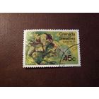 Гренада и Гренадины 1975 г. Двухсотлетие американской революции.Житель лесной глуши ./16а/