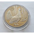 Беларусь 1 рубль, 2018 Заказник  Котра. Глухарь