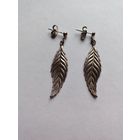 Серебряные серьги СССР