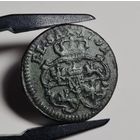 Солид 1751 года Август III Королевство Польское, ХОРОШИЙ!