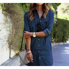 Новая джинсовая рубашка. Джинсовая туника