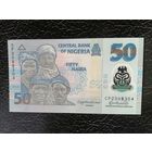 Нигерия 50 UNC полимер с рубля