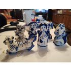 Фарфоровые статуэтки одним лотом