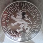 5 марок ФРГ 1986 600 лет университету