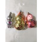 Лот ёлочных игрушек СССР