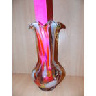 Ваза СССР, цветное стекло, муранское стекло
