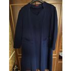 Платье синее трикотаж 62 - 64 (164) Брест Элма Шерсть 30%