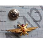 Знак лётчика 2 класса ВВС СССР на винту