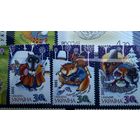 Марки, Украина 2001г. Народные сказки Украины