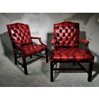 Английские кожаные кресла Честерфилд