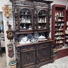 АНТИКВАРНЫЙ Буфет музейный уровень .  шкаф витрины