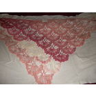 Шаль ручной вязки (ремесленник) лот 17 , 195 х 85 см Предварительно уточняете наличие выставленного образца!!!