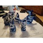 Фарфоровые статуэтки одним лотом