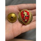 Значок. Воин-Спортсмен Тяжёлый. Клёпанный. Составной