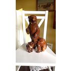 Огромная скульптура статуэтка медведей, в отличном состоянии