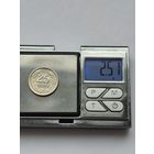 25 сентаво Сальвадор 1953 года, Республика Эль-Сальвадор (1919 - 2001). Серебро 900 пробы. L45553.