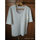 Кофточка 48размер, натуральная нить,новая.