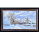 Вырво А.А. "Начало весны", 2020 год Холст, масло. 50/90 см.