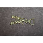 Тяжёлая, латунная открывашка "Близнецы", длина 13.7 см.