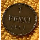 1 penni 1911 года