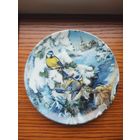 Тарелка настенная Hutschenreuther "Синицы между еловыми ветками"