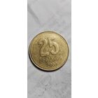 Аргентина 25 сентавос 2009