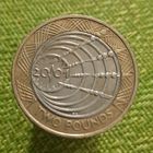 Великобритания 2 фунта 2001 г 100 лет трансатлантическому радио сигналу