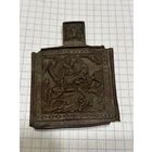 Икона, складень, с рубля, три дня