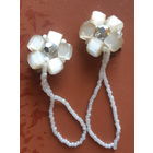 Клипсы сатиновое стекло