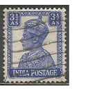 Индия. Король Георг VI. 1941г. Mi#173.