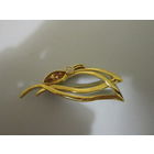 Винтажная брошь с оригинальной застежкой. Бабочка . Брошка