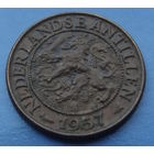 Нидерландские Антилы. 1 цент 1957