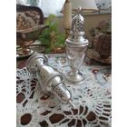 Сольница и перечница Серебро