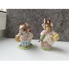 Фигуркa Beswick, Mrs. Rabbit, Beatrix Potter, Англия.