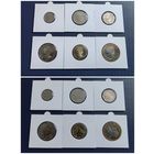 Распродажа !!! Остров Мэн 6 монет (5, 10, 20, 50 пенсов, 1, 2 фунта) 2017 г. UNC