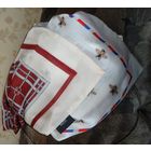 Платок шелковый двухсторонний 70*190