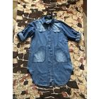 Рубашка джинсовая новая р. 46-48