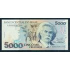 Бразилия 5000 крузейро 1990-1993 год, UNC