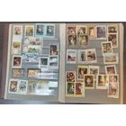 Альбом с почтовыми марками  разными  марками  .