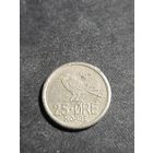 Норвегия 25 эре 1966