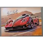 Автомобиль. Календарик, 2025