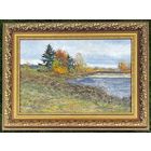 Богдан В.М "Осенний берег", 2019г. Холст, масло. Размер 40х60 см